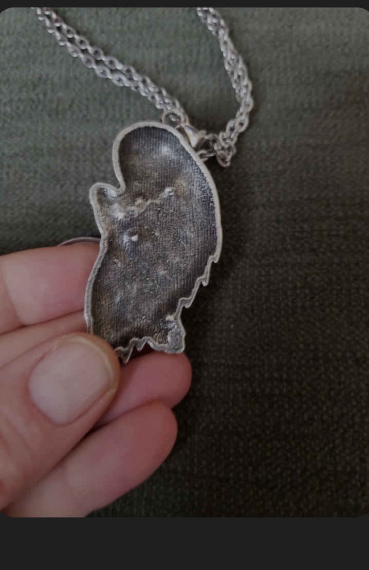 OWL Lovers! Vintage Style 3 inch tall Antique Silver Owl Pendant Fine Detailed w 22inch chain! Spirit animal