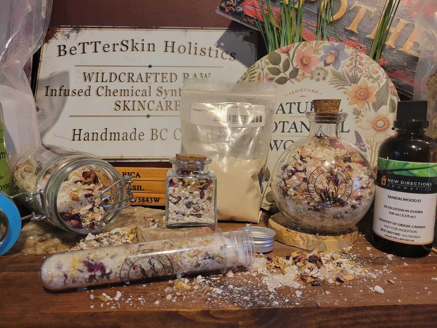 4pc Holistic- Psoriasis, Anti Aging, Eczema Skincare Bundle- Everything you Need to Start Seeing Results