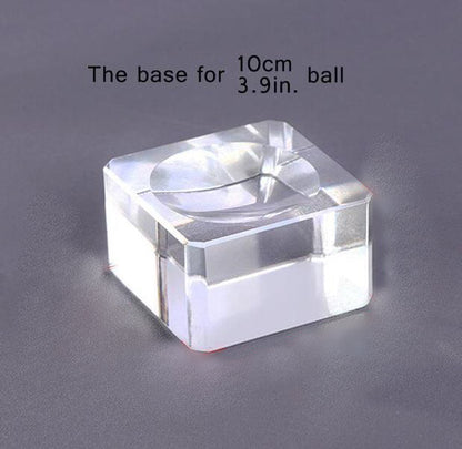 Selection of Vintage Style  Metal Crystal Ball Bases + Some LED light up bases - Tartarian Treasures & Trinkets