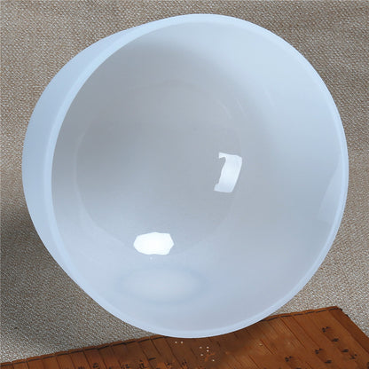 8-inch Crystal Bowl, Buddha Sound Bowl, Meditation Music Crucible Singing Bowl, Healing Tones WITH  Mallet(no case-display only) - Tartarian Treasures & Trinkets