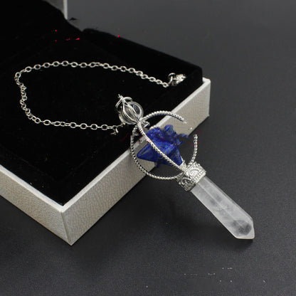 Cute Merkaba+ Clear Quartz Healing , Divination Crystal Natural Gemstones- Choose Your favorite Merkaba! - Tartarian Treasures & Trinkets