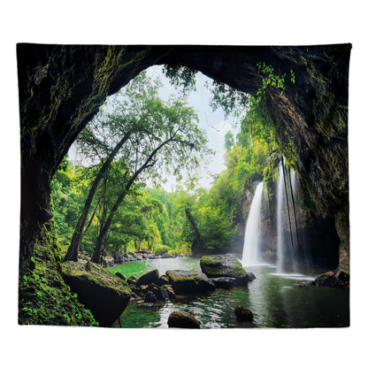 Green Forest Series Wall Tapestry - Tartarian Treasures & Trinkets