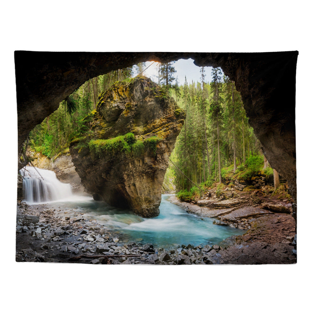 Green Forest Series Wall Tapestry - Tartarian Treasures & Trinkets