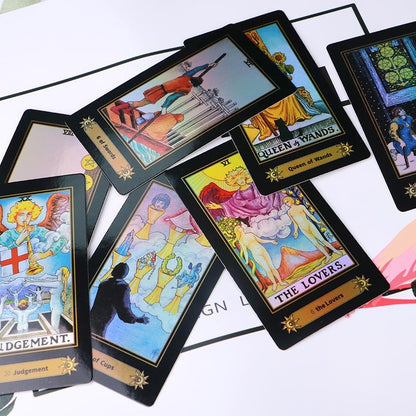 Tarot Deck Set Future Telling English Card - Tartarian Treasures & Trinkets