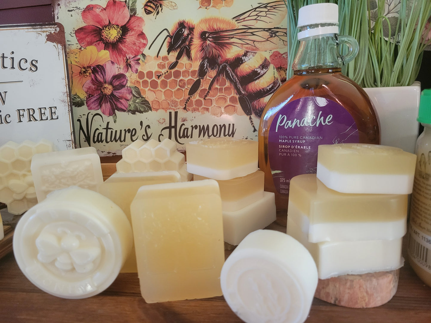 New! Maple Syrup•Raw Honey & Collagen ANTI AGING Soap Sets