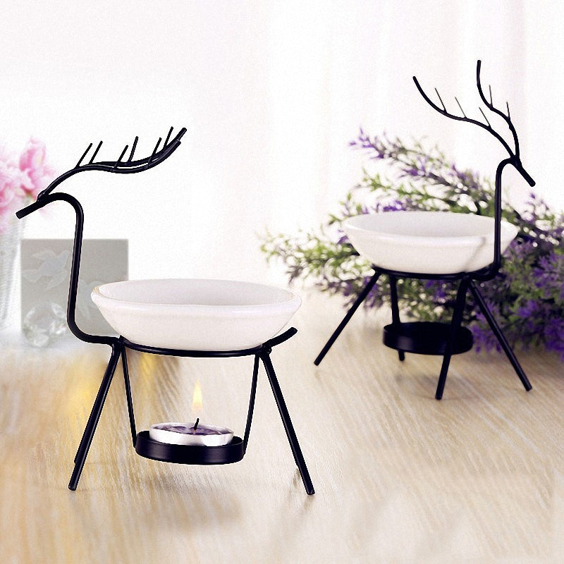 Magick Spell Melts™  Wide Ceramic Bowl Iron Base Oil Warmers Resin Beeswax Warmer Furnace(recommended) - Tartarian Treasures & Trinkets