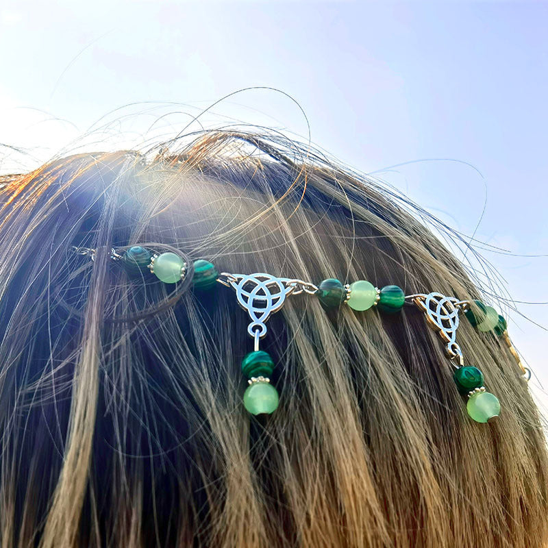 Celtic Viking Knot Chain Headress & Necklace - Tartarian Treasures & Trinkets