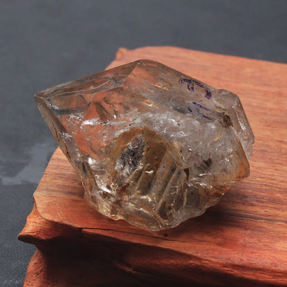 Rare-Enhydro Herkimer Diamond Natural Rough Quartz ( Enhydro = Moving Air, Sediment, or Water inside!) Specimen - Tartarian Treasures & Trinkets