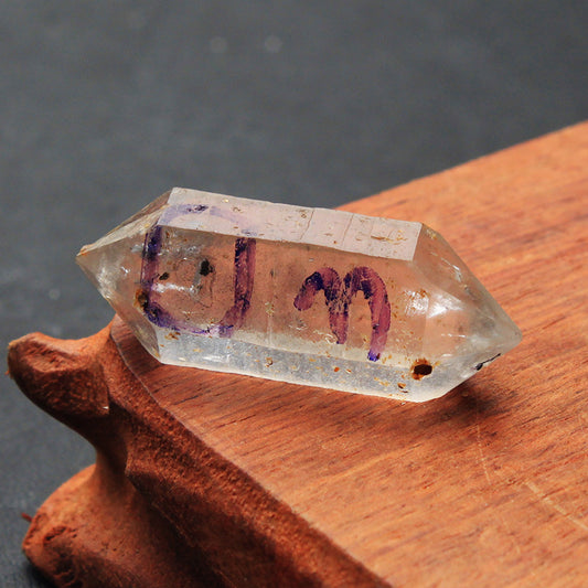 Rare-Enhydro Herkimer Diamond Natural Rough Quartz ( Enhydro = Moving Air, Sediment, or Water inside!) Specimen - Tartarian Treasures & Trinkets