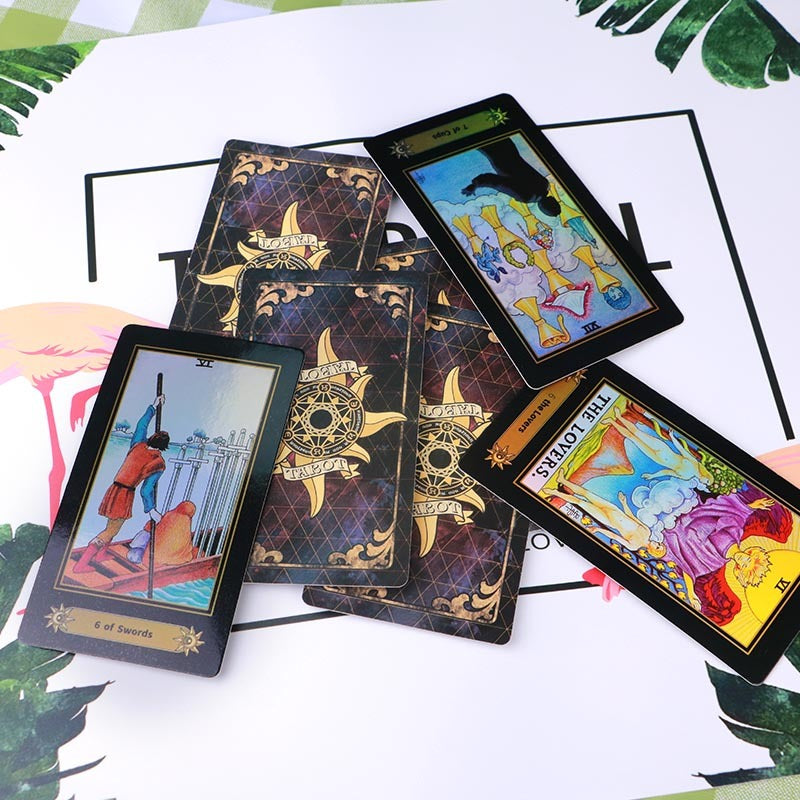 Tarot Deck Set Future Telling English Card - Tartarian Treasures & Trinkets