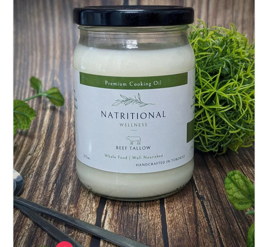 Natural Botox- Beef Tallow, Castor Oil-Shea Butter, Raw