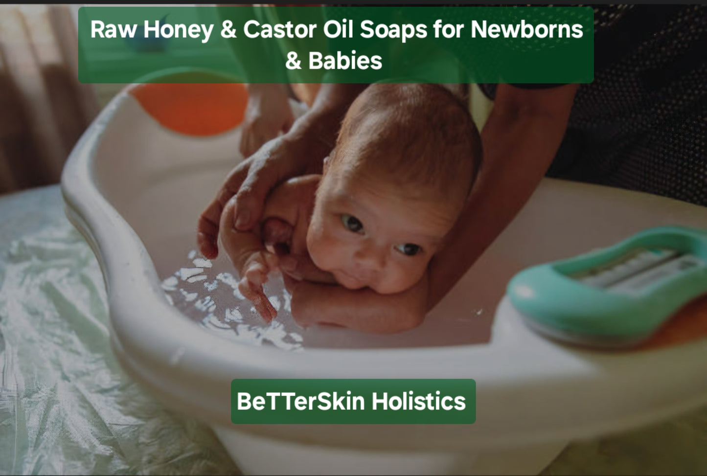 Tender Skin NEW Baby Newborn Soaps -Handmade organic wildcrafted Gentle Chemical Synthetic Detergent Sls free soap•Raw Honey & Castor Oil Baby Shower Gift Baskets - Tartarian Treasures & Trinkets
