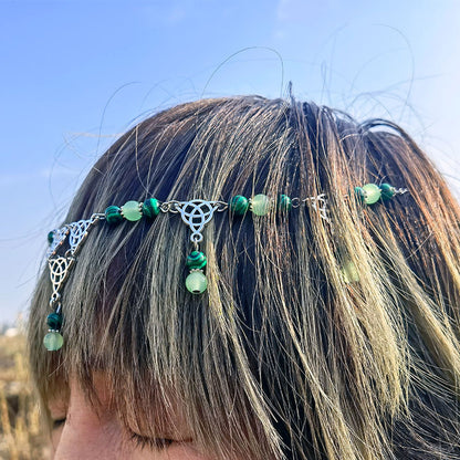 Celtic Viking Knot Chain Headress & Necklace - Tartarian Treasures & Trinkets