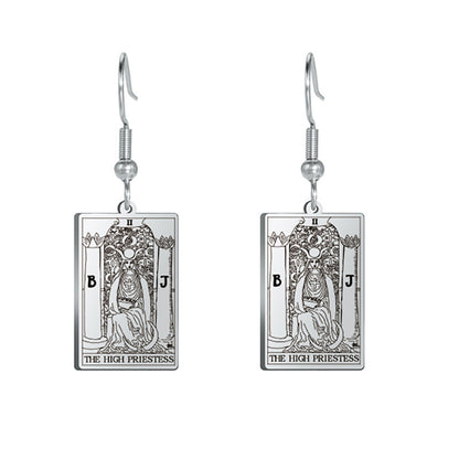 Tarot Card Charm  Titanium Steel Pendants - Tartarian Treasures & Trinkets
