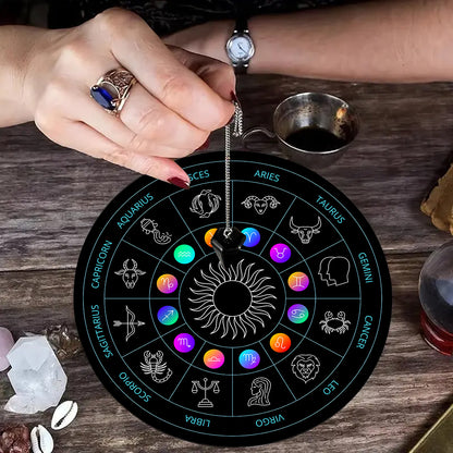 Metaphysical Altar, Fortune Tarot Pendulum Mats (plastic) Many Designs - Tartarian Treasures & Trinkets