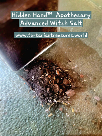 Advanced Witch Salt-8 Ingredients, Scented w Hungarian Rosemary & Sage Dalmation - Tartarian Treasures & Trinkets