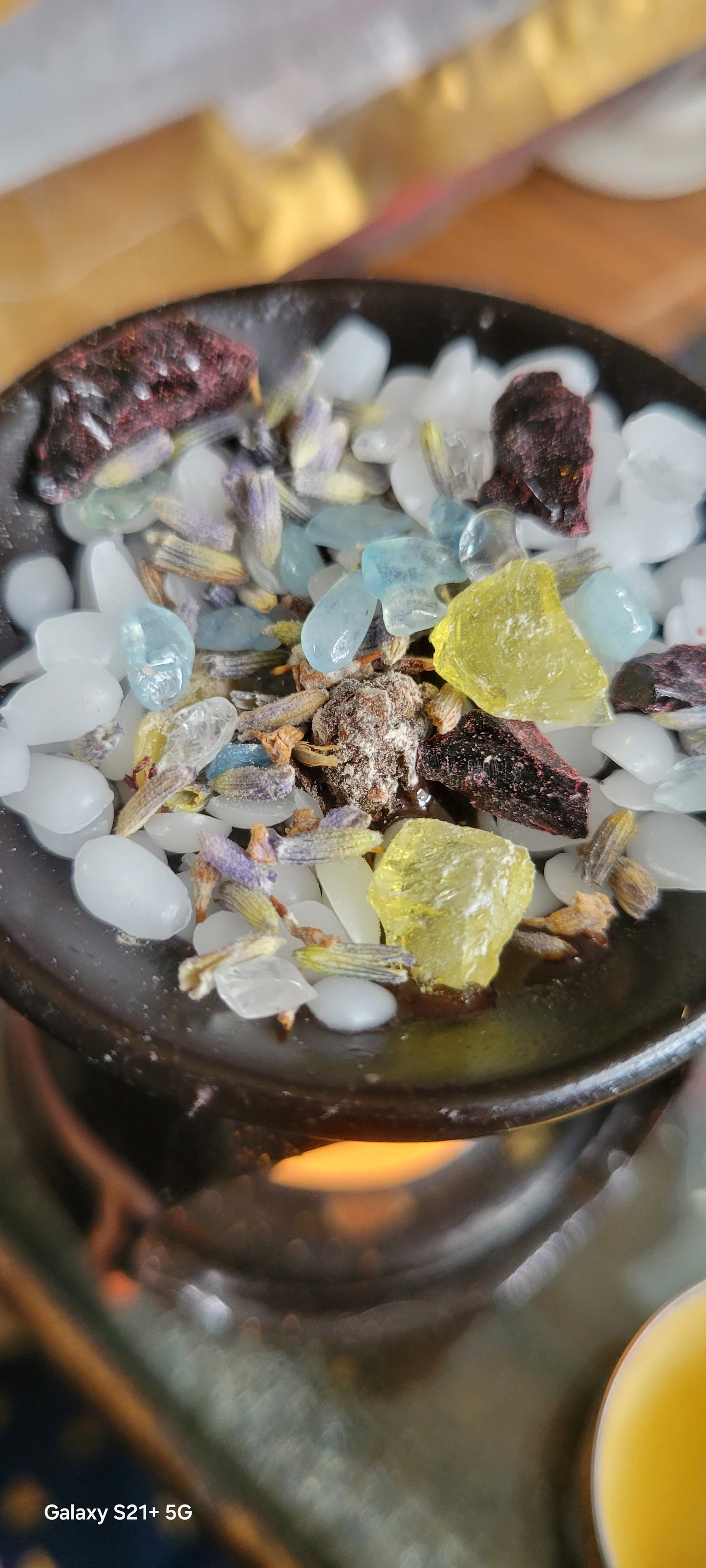 Loose - In-Jar Magick SPELL Melts™-Ancient Recipes Powerful Herbs, Gemstones, Resin Rosin- Bend Reality in YOUR favor! 3 Night Spell - Tartarian Treasures & Trinkets