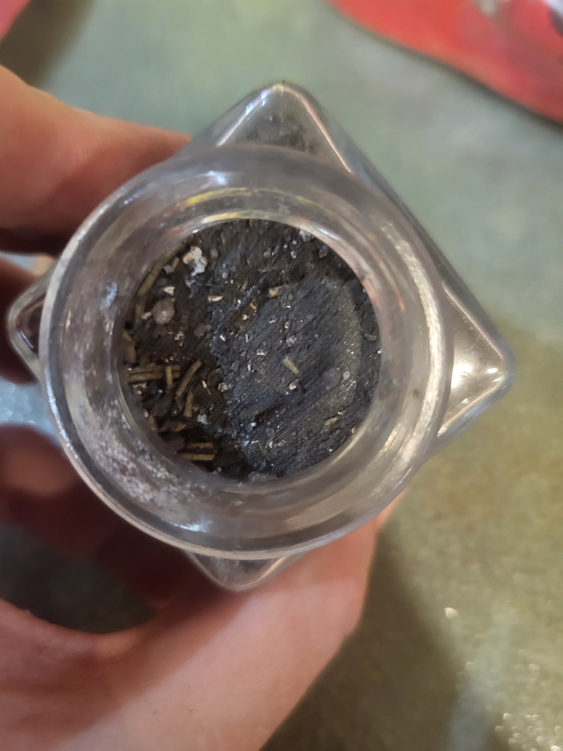Advanced Witch Salt-8 Ingredients, Scented w Hungarian Rosemary & Sage Dalmation - Tartarian Treasures & Trinkets