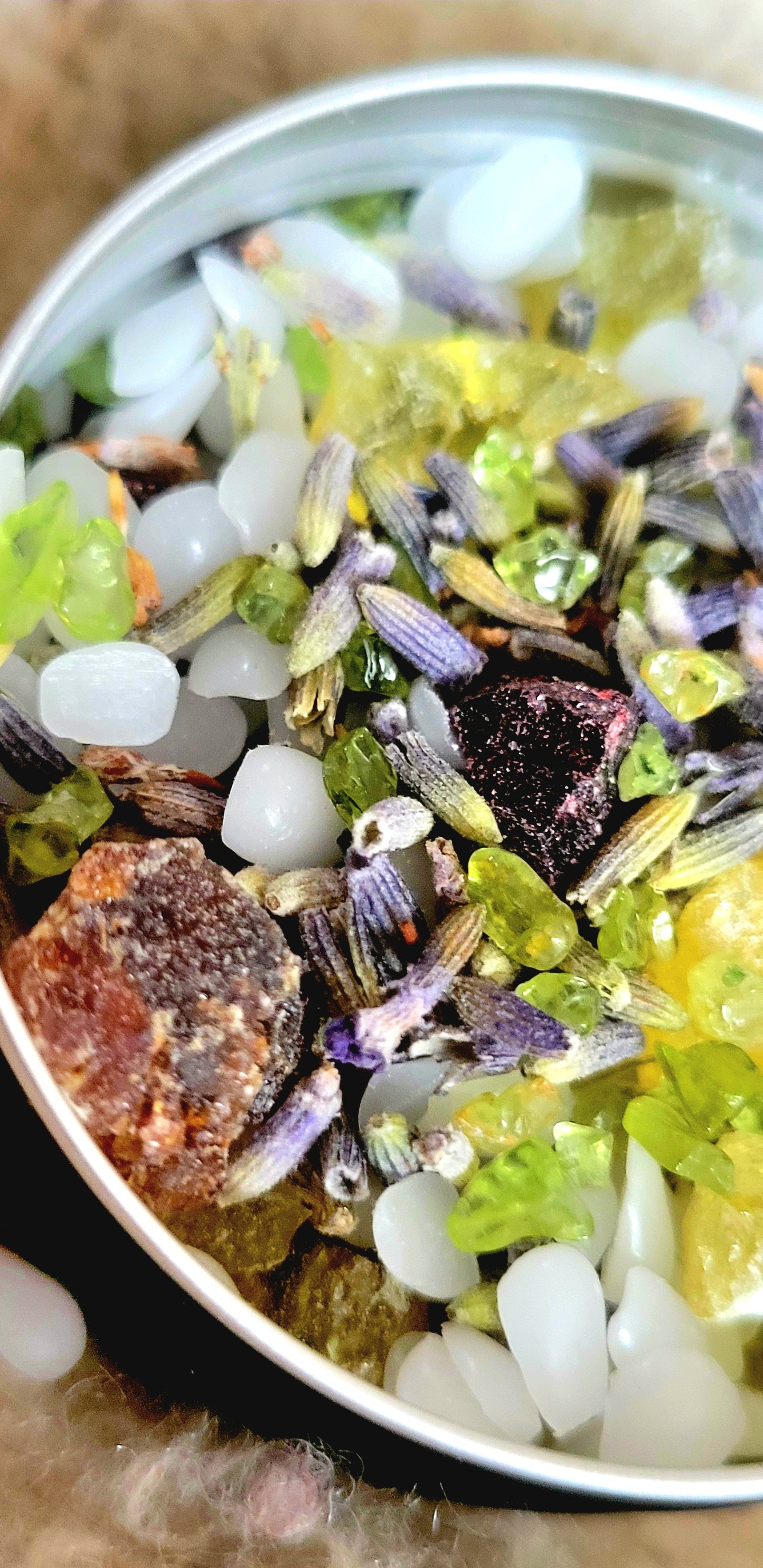 Loose - In-Jar Magick SPELL Melts™-Ancient Recipes Powerful Herbs, Gemstones, Resin Rosin- Bend Reality in YOUR favor! 3 Night Spell - Tartarian Treasures & Trinkets