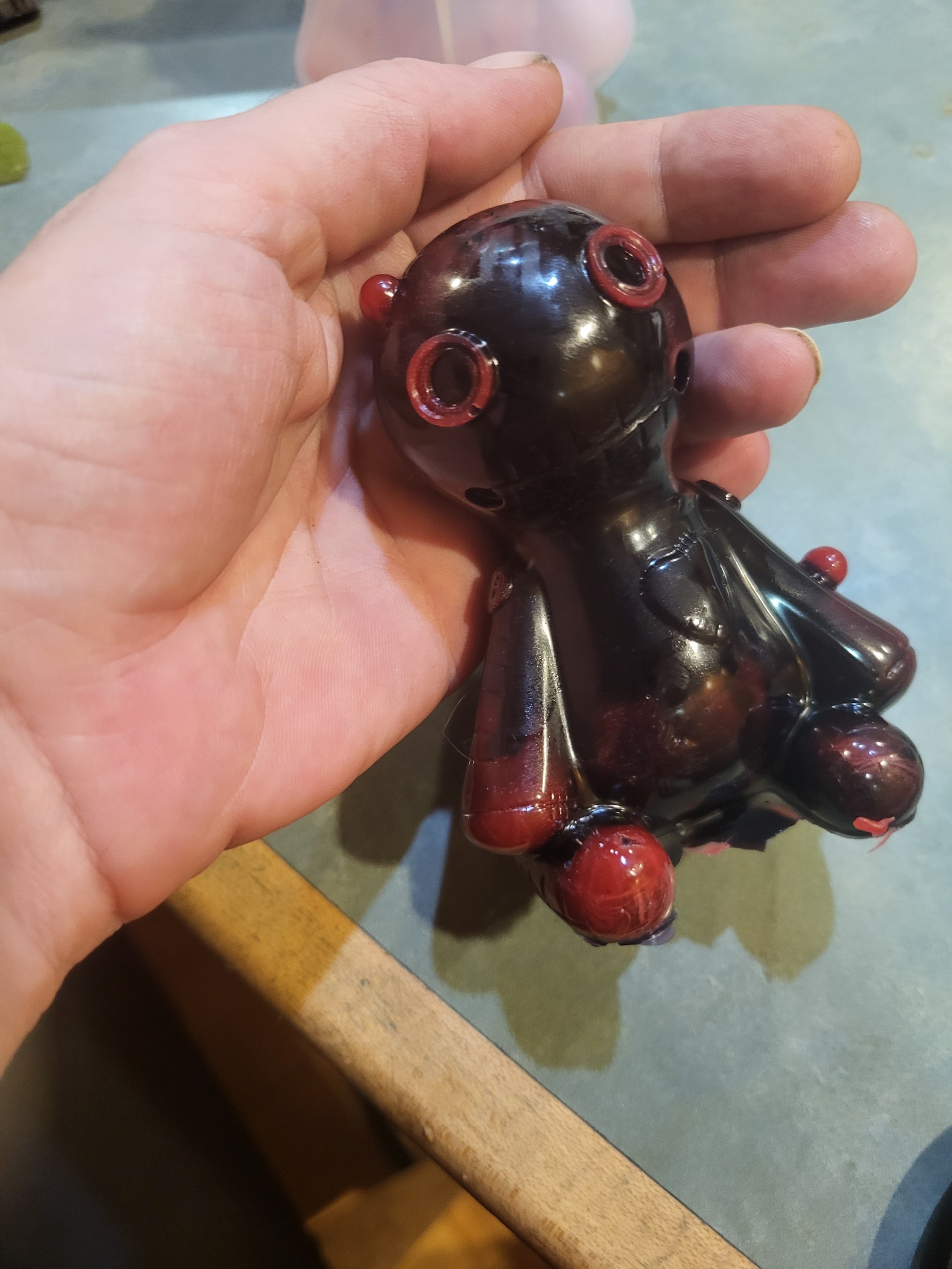 #Hex #VoodooDoll Candle Custom Made Spell Beeswax Comes w Pins 3.5inch tall #Baneful with #Prejudice - Tartarian Treasures & Trinkets