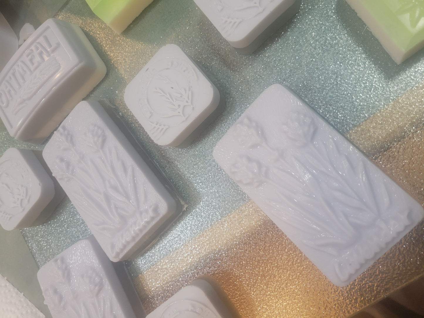 Blackberry & Lavender Raw Honey Soap Collection (Colloidal Oatmeal Optional-Choose Scents)