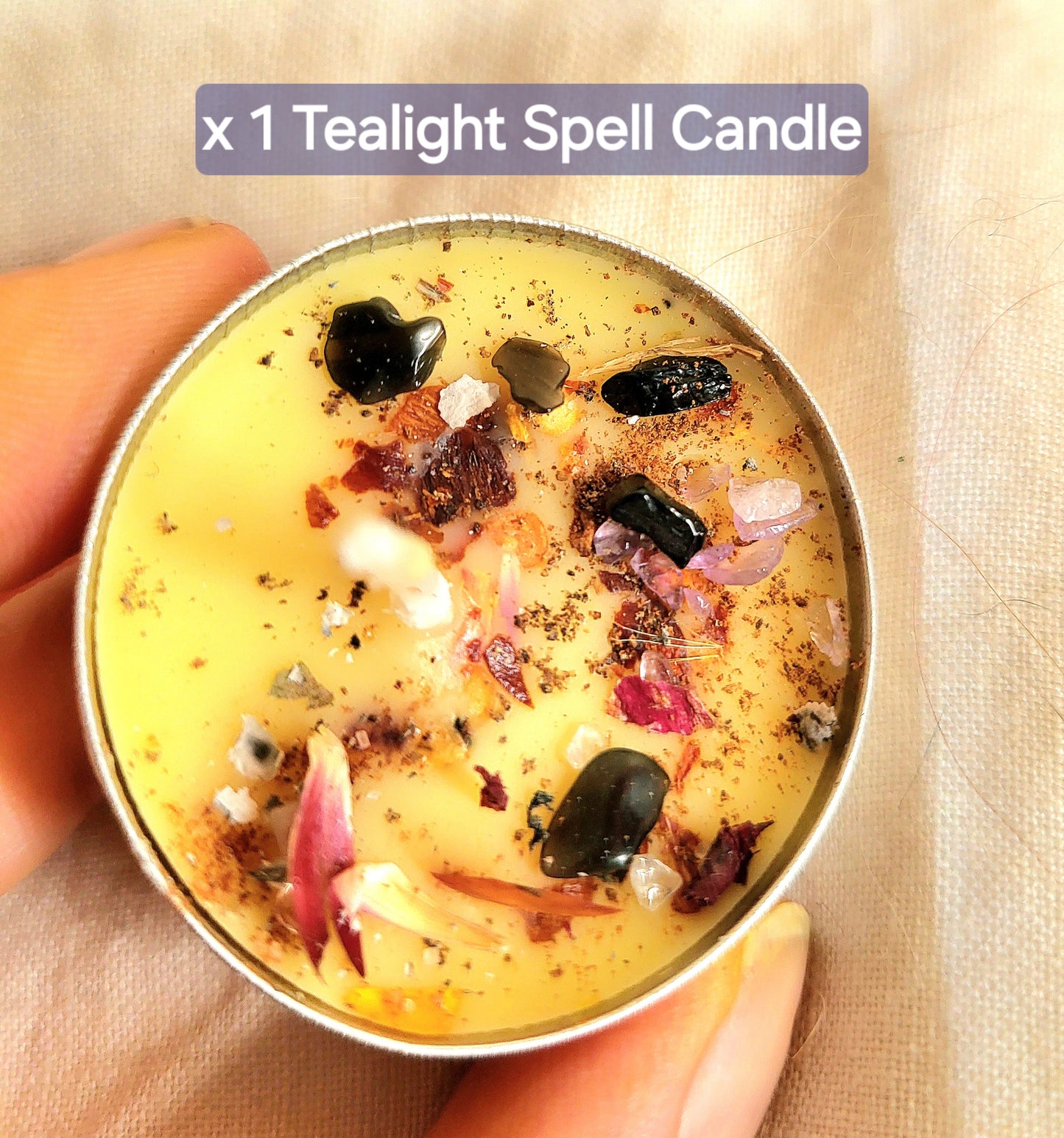 Advanced Candle Magick Spiritual Warfare Gemstone Oils & Herb SPELL CANDLES Beeswax-Handmade - Tartarian Treasures & Trinkets