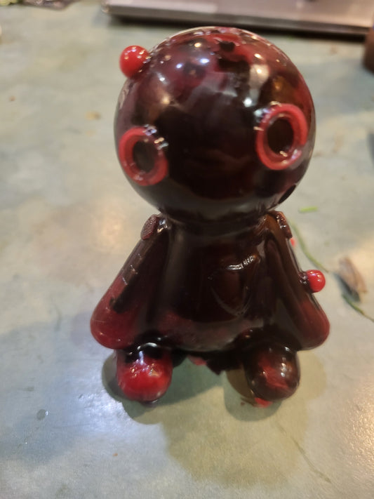 #Hex #VoodooDoll Candle Custom Made Spell Beeswax Comes w Pins 3.5inch tall #Baneful with #Prejudice