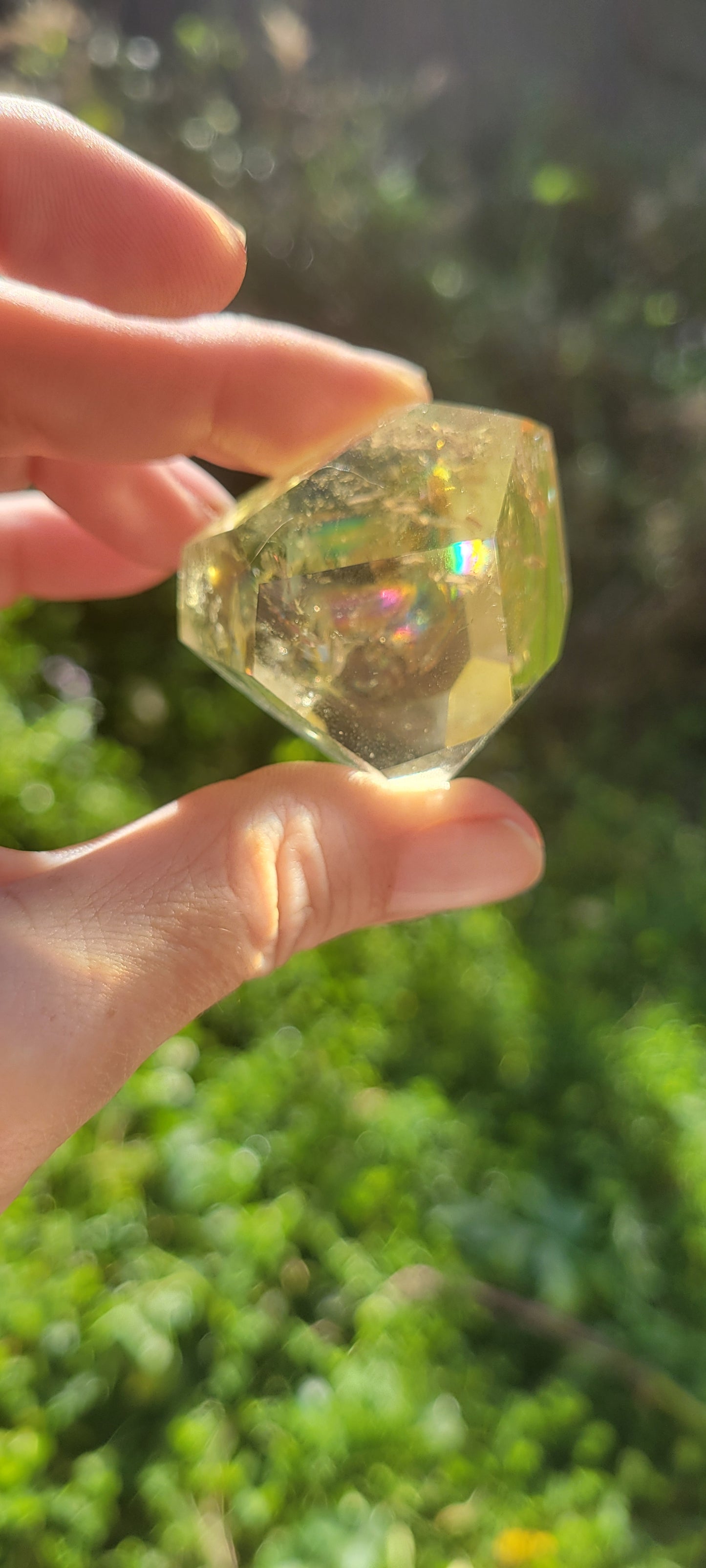 AAA Exceptionally Clear  Sparkling  Genuine YELLOW RAINBOW CITRINE 64.3g Unheated, Untreated Earth Mined - Tartarian Treasures & Trinkets