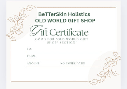Tartarian Treasures GIFT SHOP -Digital Gift Cards- No Expiry! - Tartarian Treasures & Trinkets