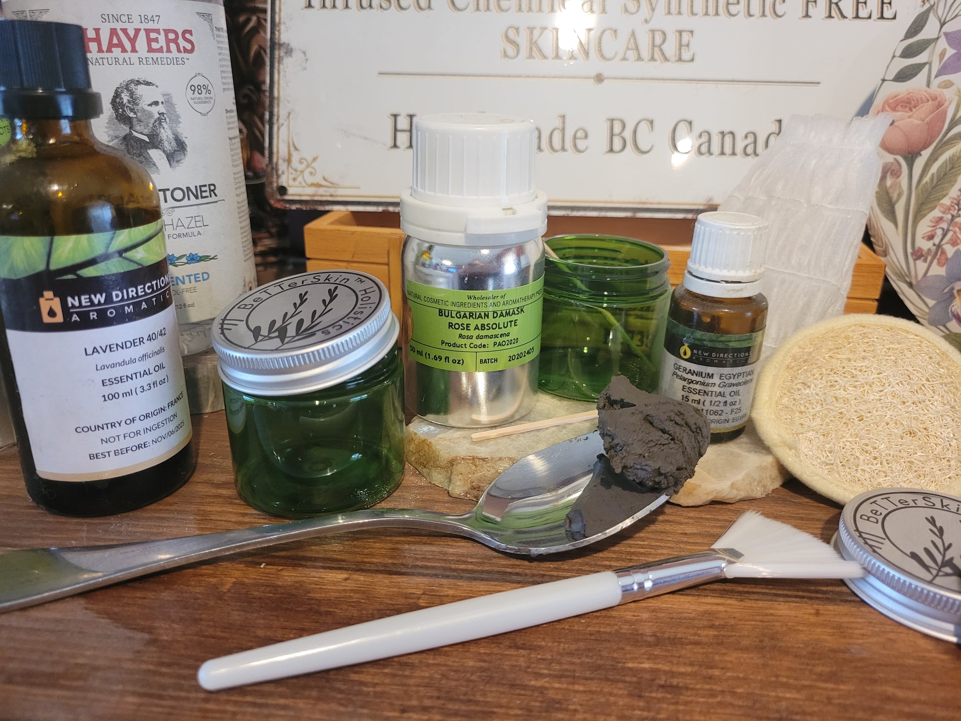 DEAD SEA MUD Infused MASK-Good for ALL Skin Conditions Raw Infused w Jojoba or Apricot Seed Oil, Essential Oils of Choice - Tartarian Treasures & Trinkets