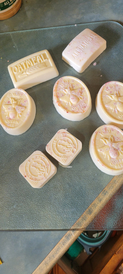 Colloidal Oatmeal & Raw Honey+(Himalayan Salt option) Relief Soaps that help  Eczema, Psoriasis & Acne