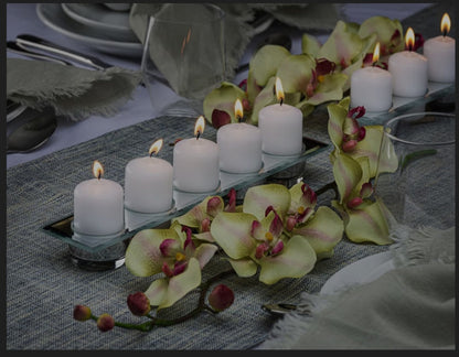 2x4" Elegant Black & White Pillar Candles- Slow Burning, Smokeless High Quality Sets - Tartarian Treasures & Trinkets