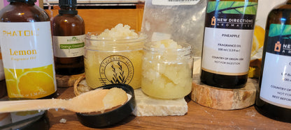 NEW! VITAMIN C- Cane Sugar & Raw Honey BRIGHTENING Face /Body SCRUB