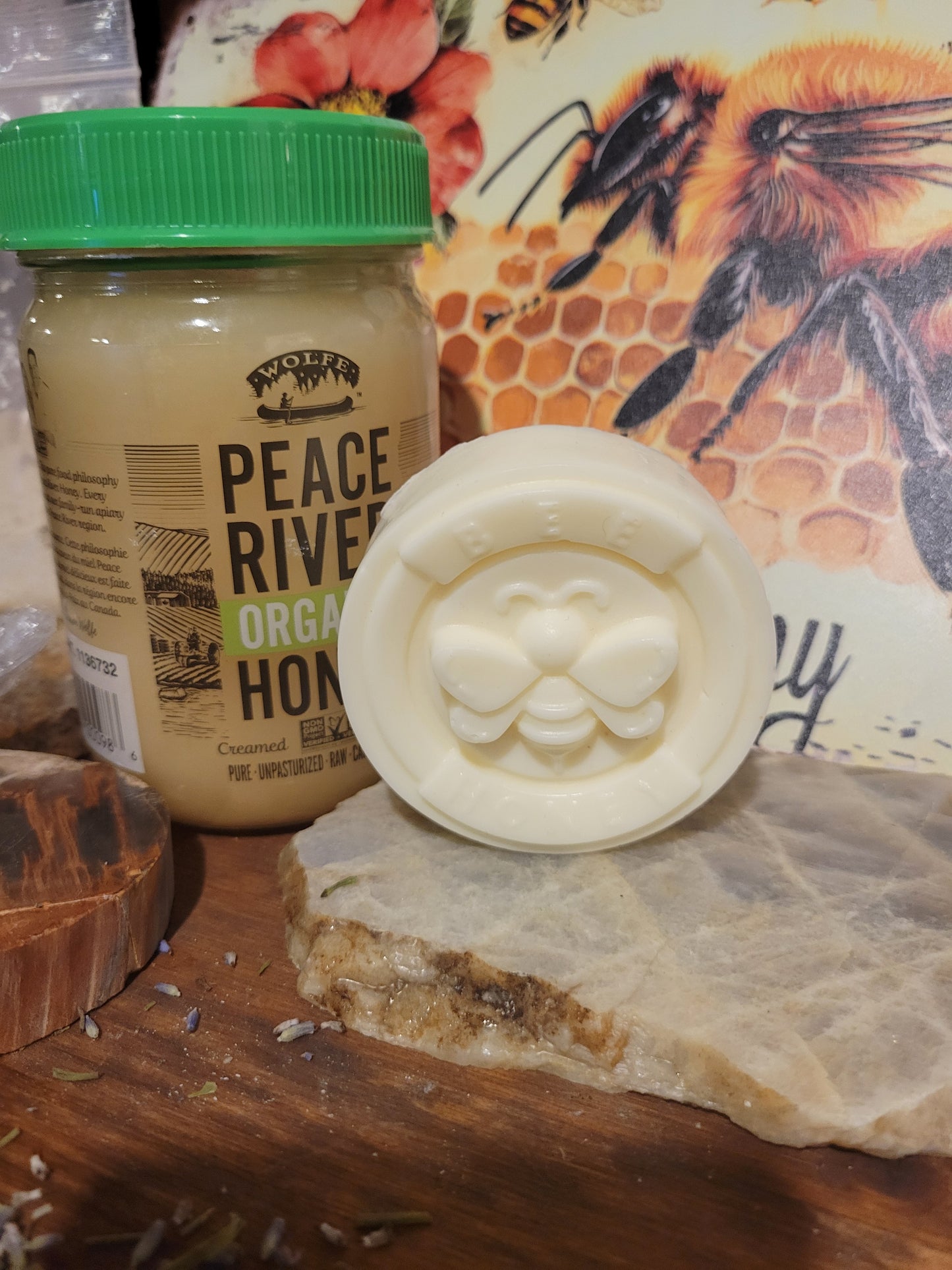 Tender Skin NEW Baby Newborn Soaps -Handmade organic wildcrafted Gentle Chemical Synthetic Detergent Sls free soap•Raw Honey & Castor Oil Baby Shower Gift Baskets - Tartarian Treasures & Trinkets