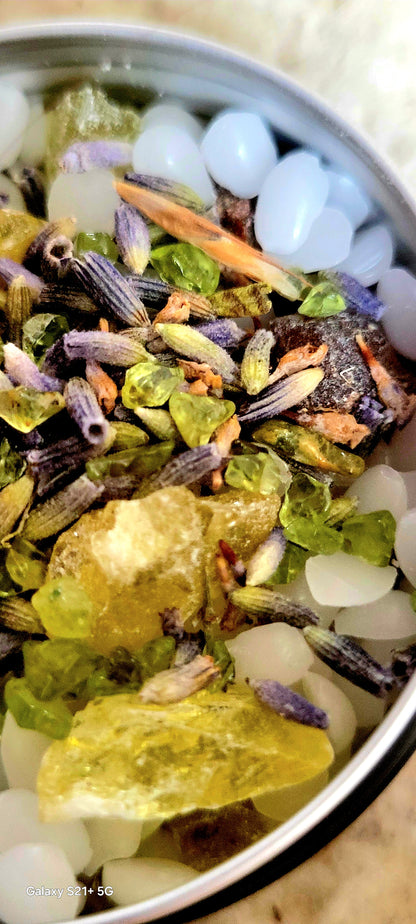 Loose - In-Jar Magick SPELL Melts™-Ancient Recipes Powerful Herbs, Gemstones, Resin Rosin- Bend Reality in YOUR favor! 3 Night Spell - Tartarian Treasures & Trinkets
