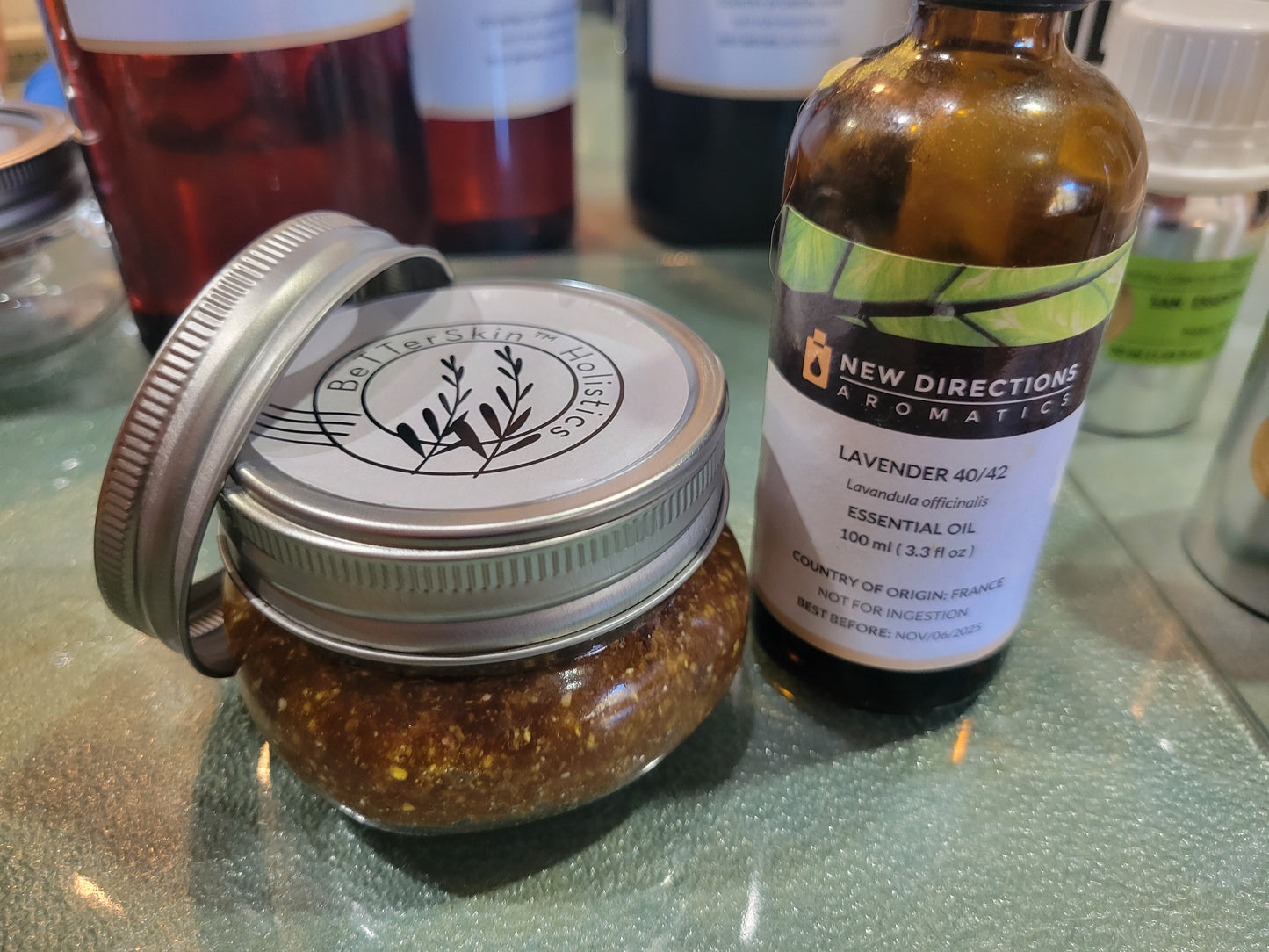 BROWN SUGAR & CORNMEAL SCRUB for Face & Body-Exfoliant for ALL Skin conditions - Tartarian Treasures & Trinkets